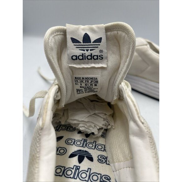 Adidas Rod Laver White Navy G99864 Mens 9.5 05/14 &NEVER WORN HAS TAG ON THEM - Picture 2 of 16